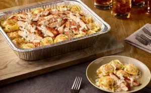 Chicken Tortelloni Alfredo (Serves 4 – 6)