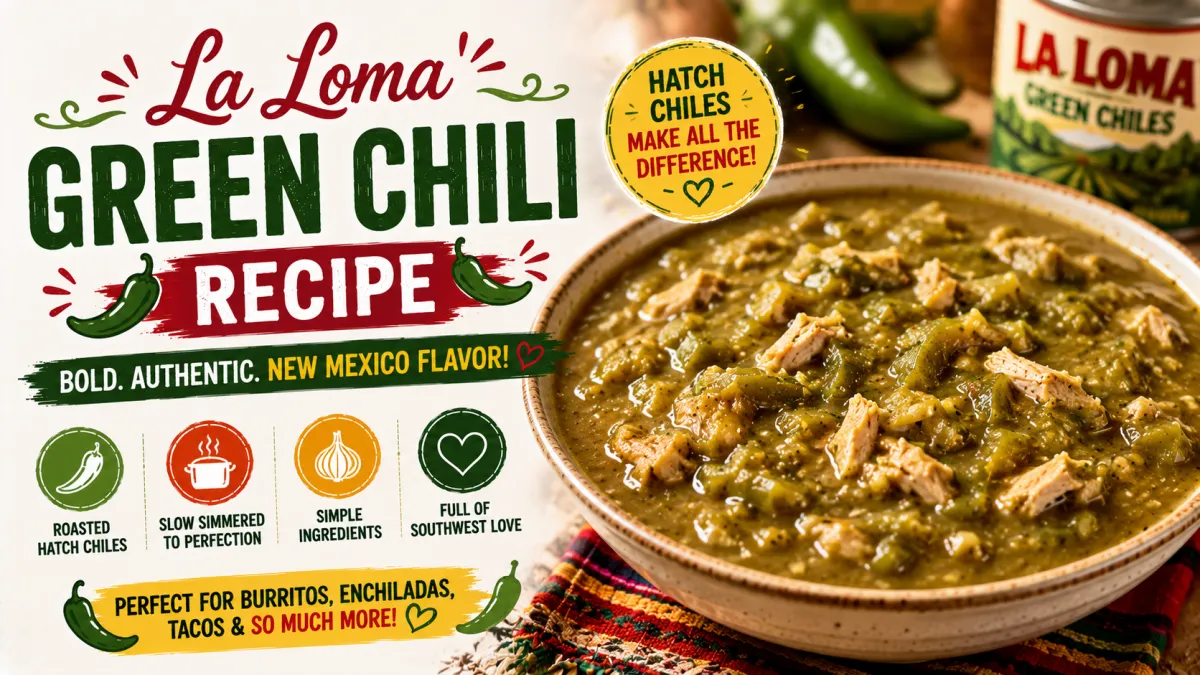 La Loma Green Chili Recipe