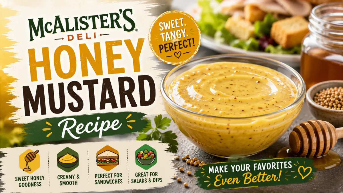 McAlister's Honey Mustard Recipe