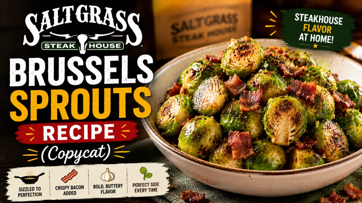Saltgrass Steakhouse Brussels Sprouts Recipe (Copycat)