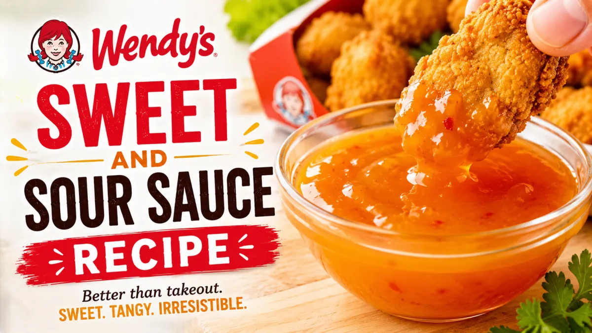 Wendy's Sweet and Sour Sauce Recipe